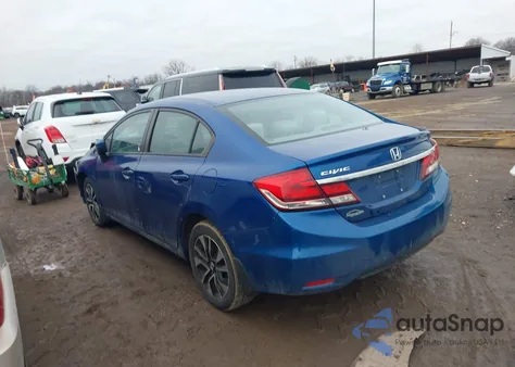 2014 Honda Civic Ex from USA, damaged, VIN 19XFB2F81EE058498